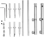 Lens Wrench, Stainless Steel Spanner Wrench,10-110mm Repair Tool Set, Professional for Most Camera Lens Repairing