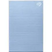 Seagate One Touch 5TB Portable External HDD - Blue with Rescue Data Recovery