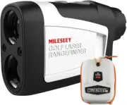 Golf Rangefinder with Slope On/Off, 660 Yards Range Finder with Flag-Lock and