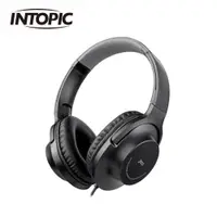 在飛比找PChome24h購物優惠-【INTOPIC 廣鼎】JAZZ-M310 折疊式頭戴耳機麥