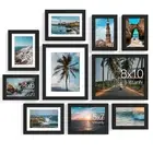 10 Pack Picture Frames Collage Wall Decor, Gallery Frame Set for Wall Mountin...