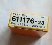 *NEW* Mitutoyo 611176-23 Sz 0.136" Grade FS 2 Rectangular Precision Gauge Block