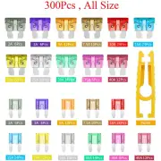 300X Car Blade Fuse Assortment Assorted Kit Blade Set Auto Truck Automotive (for: Honda Civic)