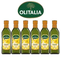 在飛比找金石堂優惠-Olitalia奧利塔頂級芥花油禮盒組500mlx6瓶