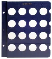 Whitman Blank Page for Whitman Classic Albums 27mm Coins