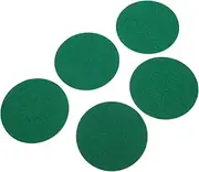DECOMELODY Air Hockey Pusher Pads Durable Stickers for Hockey Tables High Impact Resistant for Enhanced Gaming Experience