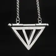 The Vault Necklace | Large Chevron Hinge Statement Necklace