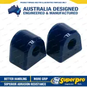 SuperPro 20mm Rear Sway Bar Mount Bush Kit for Subaru Forester SF SG 1997-2008