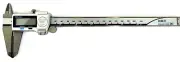 MITUTOYO 8" CARBIDE TIPPED ID/OD JAWS DIGITAL CALIPER W/SPC IP67 500-738-20