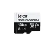 Lexar High-Endurance microSDXC UHS-I cards 128G High-Endurance microSDXC UHS-I, C10, UHS-I (U3), V30, up to 100MB/s read, up to 45MB/s wr LMSHGED128G-BCNNG