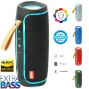 Bluetooth Speaker Wireless Waterproof Outdoor Stereo Bass USB/TF/FM Radio LOUD