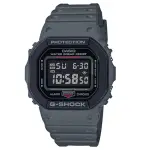 【CASIO 卡西歐】G-SHOCK 經典錶款5600系列/43MM/軍風灰(DW-5600SU-8)