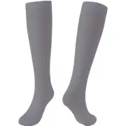 1 Pair Soild Color Compression Stockings Ankle Sock Black White Tube Socks Acade