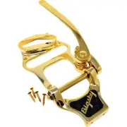Bigsby Tailpiece Kalamazoo Series B16G, Gold, w/ Bridge & Neck Shim