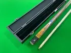 Blue Powerplay Infinity Ash Timber Pool Cue + Black Case Combo