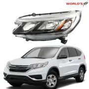 Headlight Assembly Fit For 2015-2016 Honda CR-V Halogen w/ DRL Driver Left 15-16 (for: Honda)