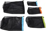 BIUDECO Polyester Mesh Outdoor Storage Bag Set for Camping Hiking Travel (Large)