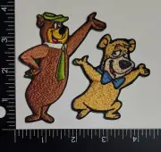 YOGI BEAR and BOO BOO Patch Iron Sew High Quality EMBROIDERY Patch
