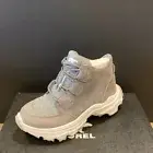 Sorel Kinetic Breakthru Grey Quarry Sneakers Ankle Bootie Boots Shoes Flat 6 NEW