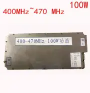 100W RF amplifier 400-470MHz linear amplifier Fax Digital for Walkie Talkie UAV