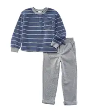 Splendid 2pc Pullover & Pant Set 6-12M Blue