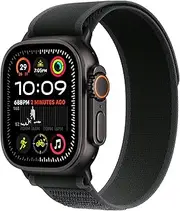 [Apple] Watch Ultra 2 GPS + Cellular 49mm Black Titanium Case with Black Trail Loop - M/L