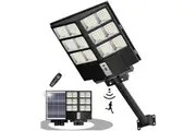 OZNALA 55000LM Solar Powered Street 600W LED Light IP67 Waterproof Dusk to Dawn Yard Flood Lights Outdoor Garden