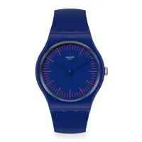 在飛比找momo購物網優惠-【SWATCH】New Gent 原創系列手錶 BLUENR