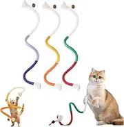 Celery Pets Cat Chew Rope, Catnip Ropes Toy, Catnip-Infused Organic Cotton Chew Rope Toys for Cats, Interactive Cat Nip Kicker, Self-Entertainment Artifact for Teeth Cleaning (3PC Mix)