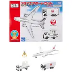 日本-TOMICA 多美 787 JAL航空機場套裝 盒組 套組