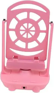 Yardwe Brush Stepper Dual Mobile Phone Mute Stepper Bearing Pedometer Shake Phone Wiggler Device Rocker for Phone (Pink)