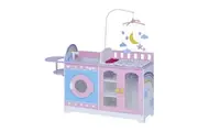 Olivia's Little World 6-in-1 Baby Doll Changing Station, Pink/Purple