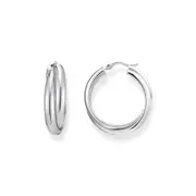 Buy Hoop earrings intertwined design silver by Thomas Sabo online - THOMAS SABO Australia