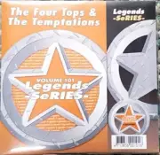 LEGENDS KARAOKE CDG FOUR TOPS & TEMPTATIONS OLDIES R&B SOUL #101 16 SONGS CD+G