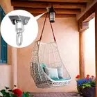 Stainless Steel Rotatable Hammock Swing Hanger Hook Fixed Hanging Chair Kit Q