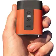 Air Pump for Inflatables with 2600 mAh Battery and Camping Light, Inflate Deflate for Air Mattress, Pool Floats, Vacuum Storage Bags