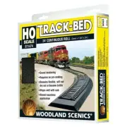 HO Woodland Scenics ST1474 Track Foam, 24’ Roll - Foam Underlay New