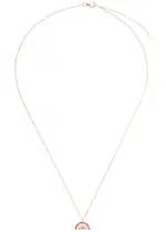 Roxanne First Rainbow 14kt Gold Necklace - Multicoloured 1 ONE SIZE