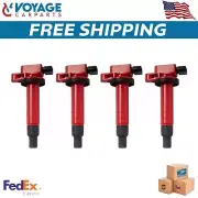 New Performance Ignition Coil Set Fits For 2000-2019 Toyota Echo Prius Scion xA (for: Toyota)