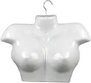 TTETTZ Stylish Female Mannequin Torso Jewelry Organizer, White Color