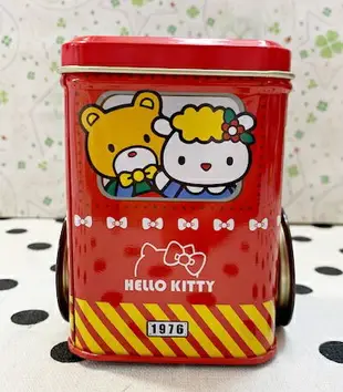 【震撼精品百貨】Hello Kitty 凱蒂貓 三麗鷗 KITTY台灣授權鐵製置物盒-火車造型#13225 震撼日式精品百貨