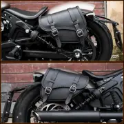 2018 - 2024 INDIAN SCOUT BOBBER LEATHER SADDLEBAGS RIGHT AND LEFT SIDE ENDSCUOIO