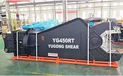 Double Cylinder Hydraulic Shear for Excavator – Powerful Scrap Metal Demolition Cutting Tool