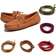 Cowhide Shoe Laces Rope Ties Accessories Classic Shoestring Bootlaces Shoelaces
