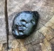 Rock Thai Raw Original Stone Tektite Natural Meteorite Black Fossil Rough Space