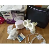 在飛比找蝦皮購物優惠-Avent 雙邊電動擠奶器/吸乳器