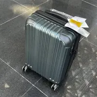 在飛比找ETMall東森購物網優惠-日乃本萬向輪雙層防爆拉鏈行李箱