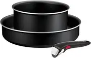 Ingenio Generous Cook L3129502 3-Piece Cookware Set for All Heat Sources Including Induction