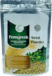 [SVATV] Fenugreek Seed Powder (Trigonella foenum-graecum) | Indian cuisine | Best for Hair & Skincare | Promotes Hair Growth - 227g, 0.5 lbs, 8 ounces