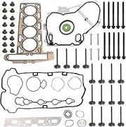 Head Gasket Set with Intake Exhaust Valve Head Bolt